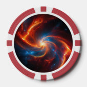 Galactisch vuur poker chips (Voorkant)