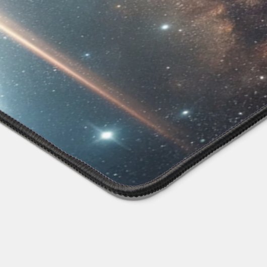 Galactische breakdance explosie in de ruimte bureaumat (Hoek)