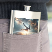 Galactische breakdance explosie in de ruimte flacon (Voorbeeld)