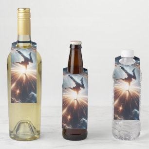 Galactische breakdance explosie in de ruimte flessenhanger