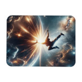 Galactische breakdance explosie in de ruimte magneet (Horizontaal)