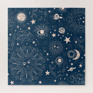 Galactische Constellaties: Ruimtepatroon ontwerp Legpuzzel