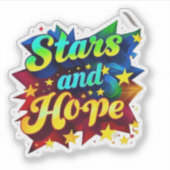 "Galactische dromen" Sticker (Voorkant)