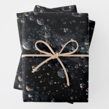 Galactische edelsteendruppels op een kosmisch canv