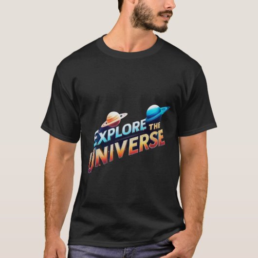 Galactische Explorer T-shirt (Voorkant)