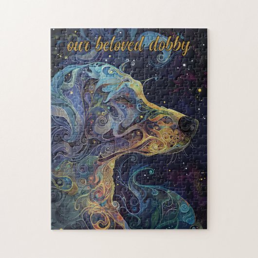 Galactische Hond Legpuzzel (Verticaal)