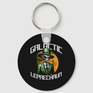 Galactische Kabouter Saint Patricks Day Alien Avon Sleutelhanger