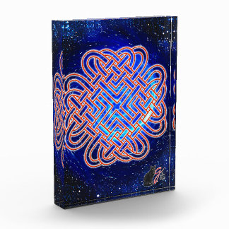 Galactische Keltische Kleur Illustratie Acryl Blok