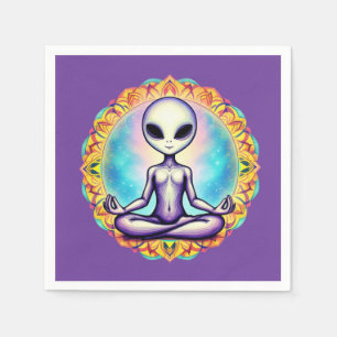 Galactische meditatie servet