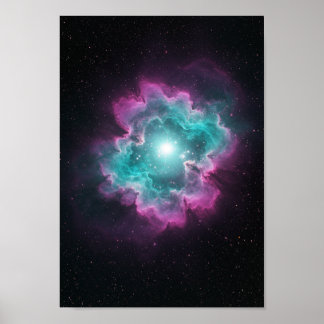 Galactische Nevel Ruimteprint Poster