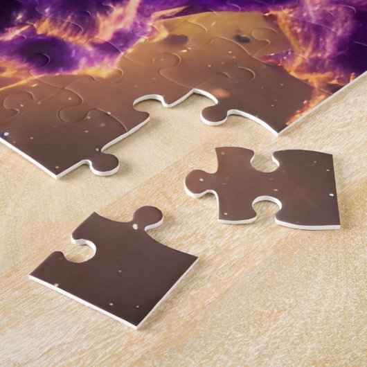 Galactische ontzag-inspirerende, levendige portale legpuzzel (Zijkant)