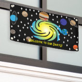 Galactische Partij Thema Spandoek (Buitenkant Gebouw)