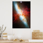 Galactische pluim poster (Keuken)