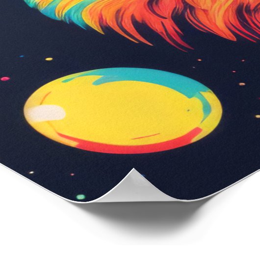 galactische poten poster (Hoek)