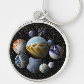 Galactische rand sleutelhanger (Voorkant)