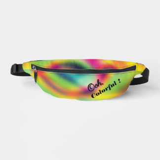 Galactische Regenboog Draaikolk Heuptasje