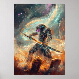 Galactische Ronin – Het Kosmische Zwaard Poster