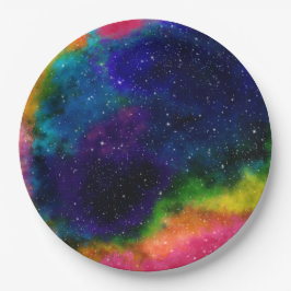 Galactische Sci-Fi bruiloft Papieren Bordje