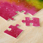 Galactische Sci-Fi bruiloft puzzel Legpuzzel (Zijkant)