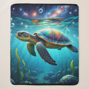 galactische Zee schildpad Sherpa Deken
