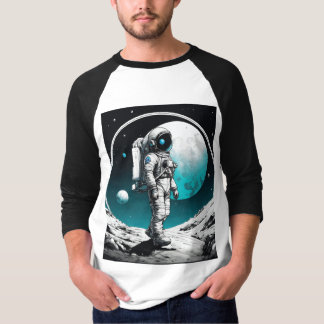 Galactische Zwaartekracht: Astronaut Spacewalk T-s T-shirt
