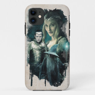 Galadriel, ELROND™ en Gandalf grafische kaart iPhone 11 Hoesje
