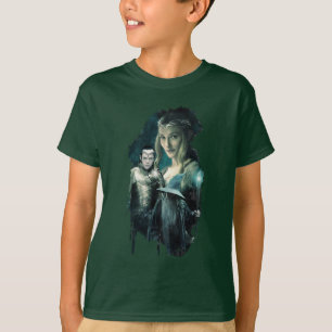Galadriel, ELROND™ en Gandalf grafische kaart T-shirt