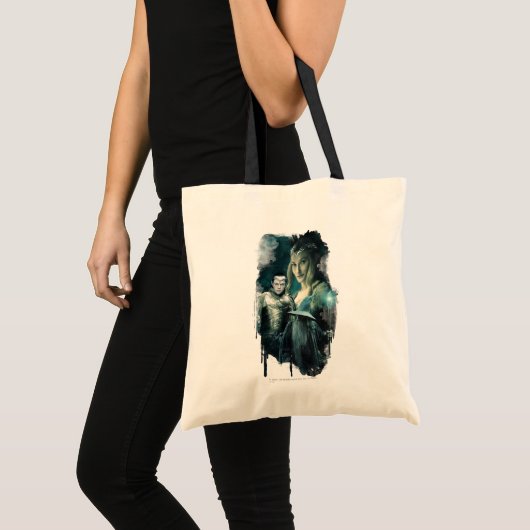 Galadriel, ELROND™ en Gandalf grafische kaart Tote Bag (Voorkant (product))