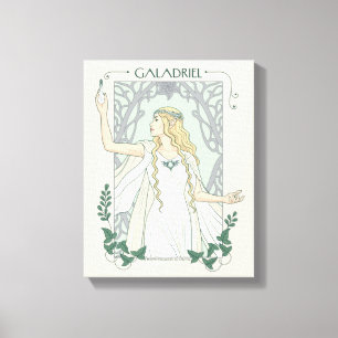 Galadriel Licht van Valinor Grafisch Canvas Afdruk