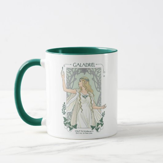Galadriel Licht van Valinor Grafisch Mok (Links)