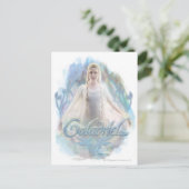 Galadriel met naam briefkaart (Staand voorkant)