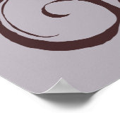 Galadriel Name Solid Poster (Hoek)