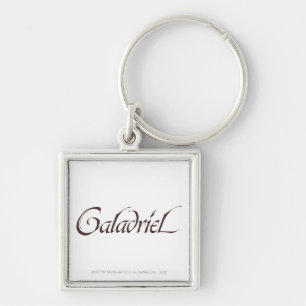 Galadriel Name Solid Sleutelhanger