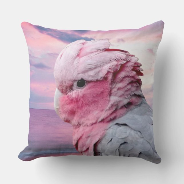 Galah Cockato Buitenkussen (Voorkant)