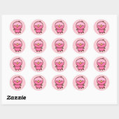 Galah Ronde Sticker (Vel)