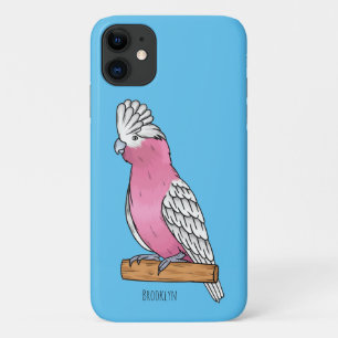 Galah vogelcartoon iPhone 11 hoesje
