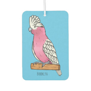 Galah vogelcartoon luchtverfrisser