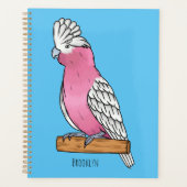 Galah vogelcartoon planner (Voorkant)
