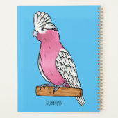 Galah vogelcartoon planner (Achterkant)