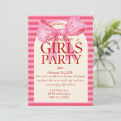 Galantines party Invitation (Debout devant)