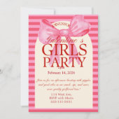 Galantines party Invitation (Devant)