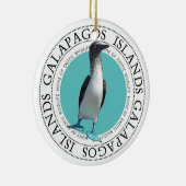 Galapagos Blue Footed Booby Keramisch Ornament (Rechts)
