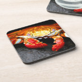 Galapagos Crab Bier Onderzetter (Linkerzijde)