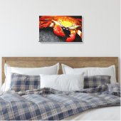 Galapagos Crab Canvas Afdruk (Insitu (Slaapkamer))