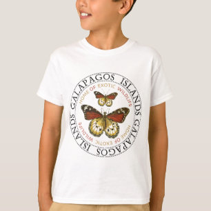 Galapagos-eilanden Butterflies T-shirt