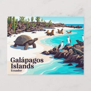 Galápagos-eilanden Ecuador Briefkaart