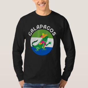 Galapagos-eilanden Ecuador Iguana Islas Galapagos  T-shirt