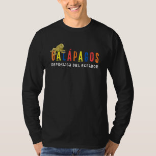 Galapagos-eilanden Ecuador Iguana Islas Galapagos  T-shirt