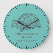 Galapagos-eilanden - Latitude & lengte Grote Klok (Voorkant)