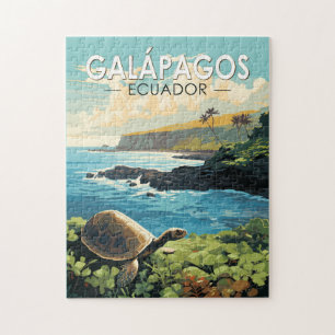 Galapagos Eilanden Reuzenschildpad Reizen Kunst Re Legpuzzel